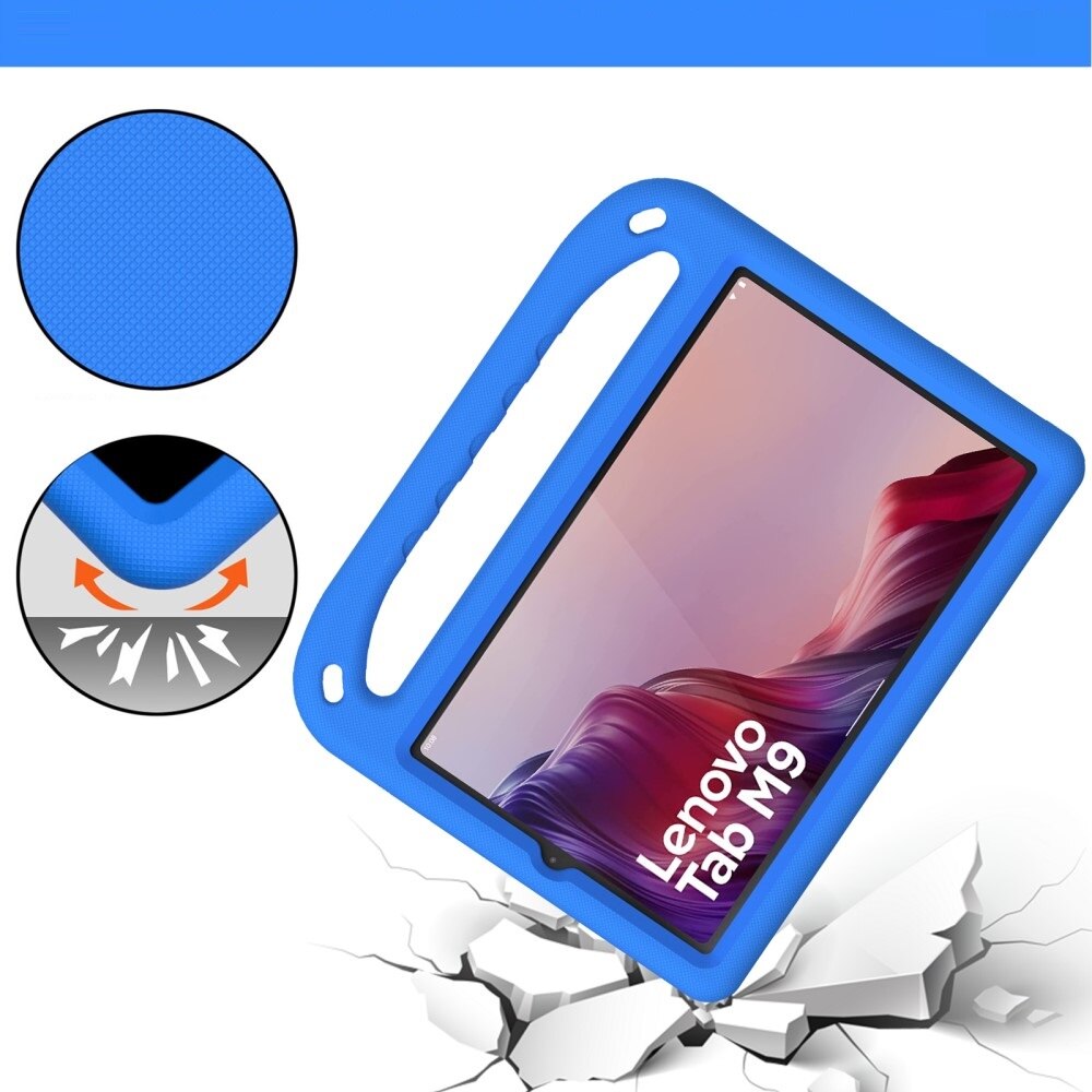 Husa compatibila cu Lenovo Tab M9 pentru copii, XGSM, Albastru