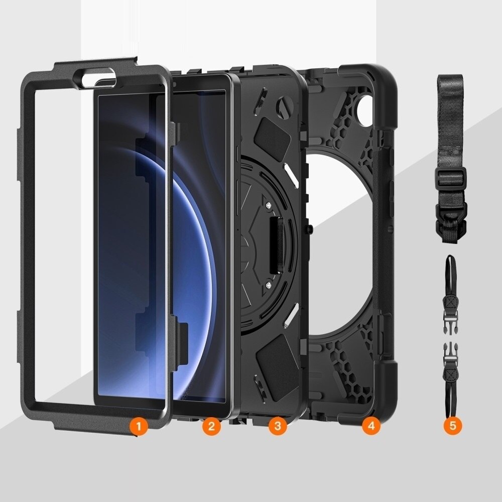 Husa blindata pentru Samsung Galaxy Tab A9 X110/X115, XGSM, Negru