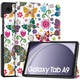 Husa pentru Samsung Galaxy Tab A9, XGSM, Smartcase, Model cu fluturi, Multicolor