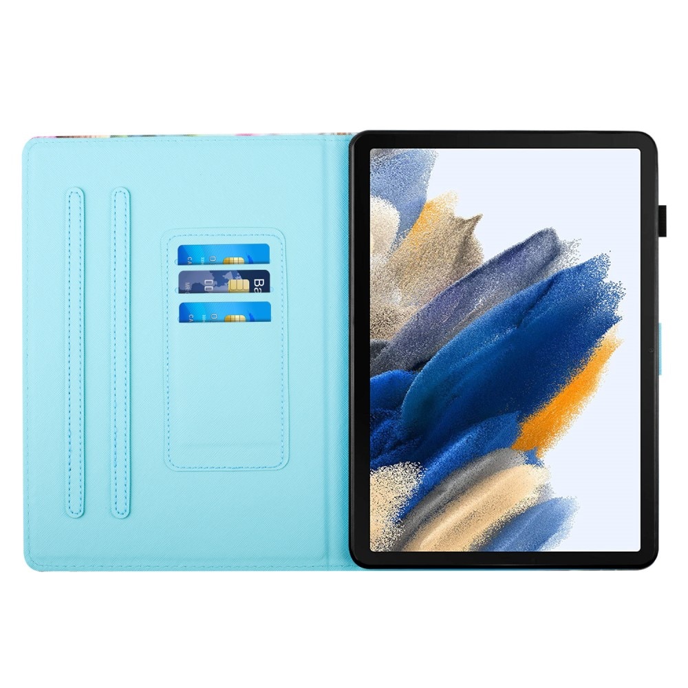 Husa pentru Samsung Galaxy Tab A9 X110/X115, XGSM, Model pisica, Multicolor