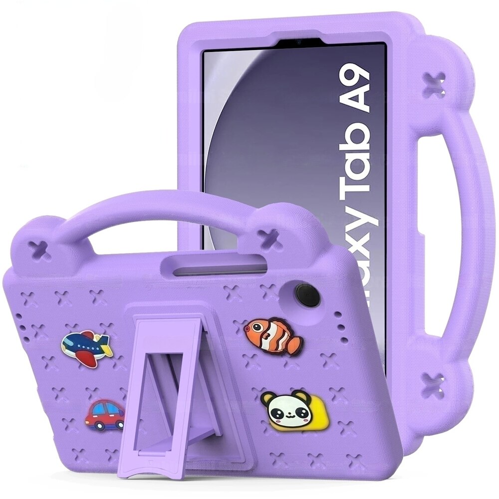 Husa XGSM pentru Samsung Galaxy Tab A9, cu suport, mov
