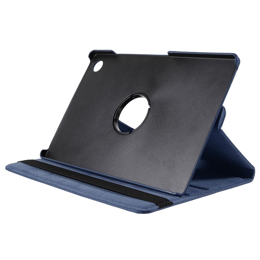 Husa pentru Samsung Galaxy Tab A9+, XGSM, Rotatie 360, Albastru inchis