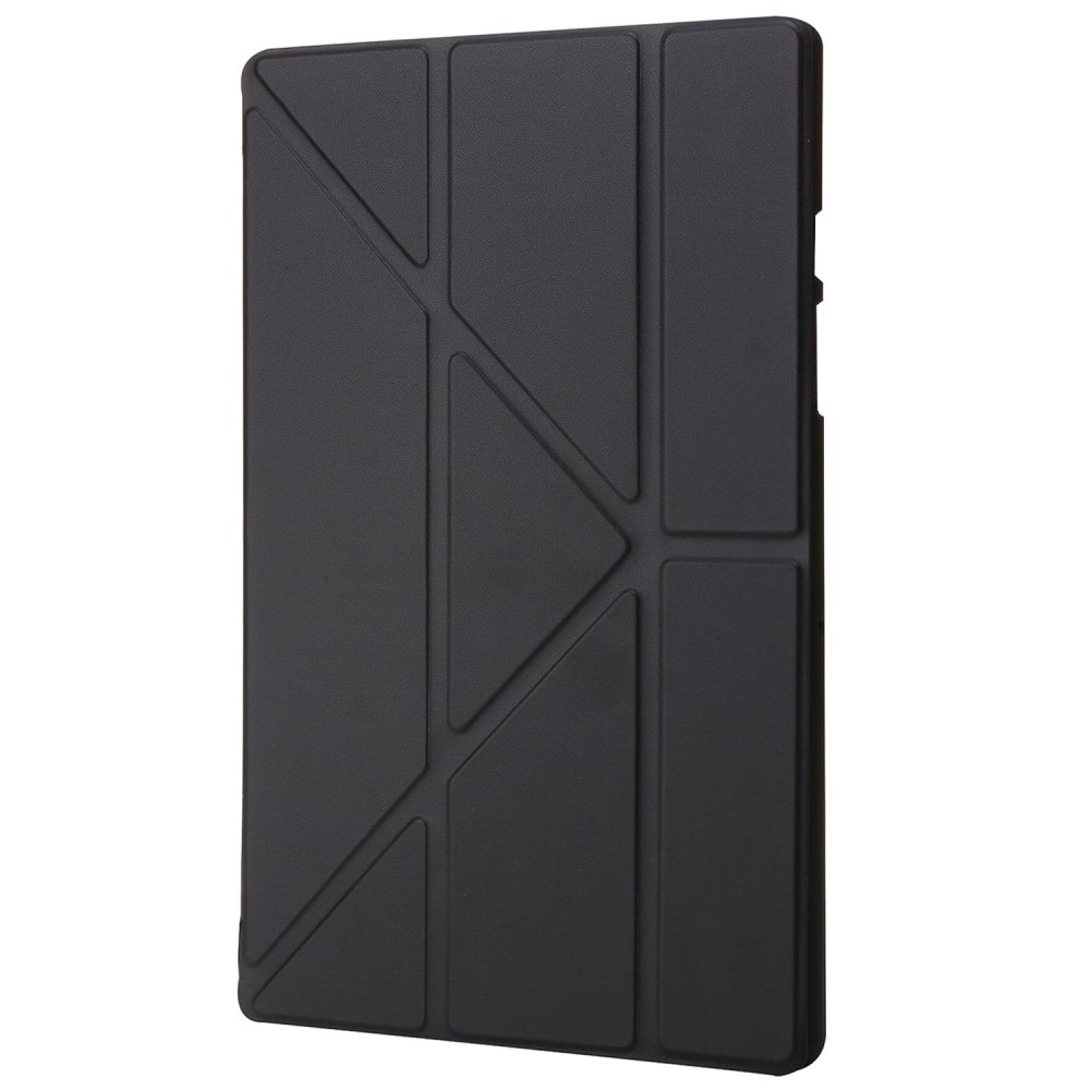Husa de protectie pentru Samsung Galaxy Tab A9+, XGSM, Piele ecologica, Negru
