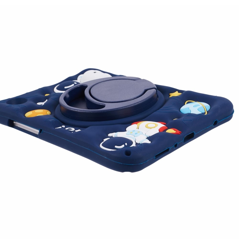 Husa compatibila cu Samsung Galaxy Tab A9 T220 X110/X117 pentru copii, XGSM, Blindata, Model Astronaut, Albastru