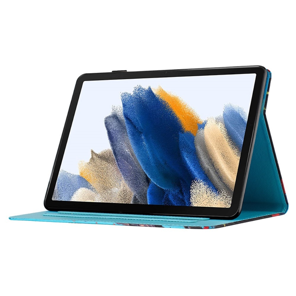 Husa pentru Samsung Galaxy Tab A9+ X210/X215/X216B, XGSM, Piele ecologica/Silicon, Model cu pisica