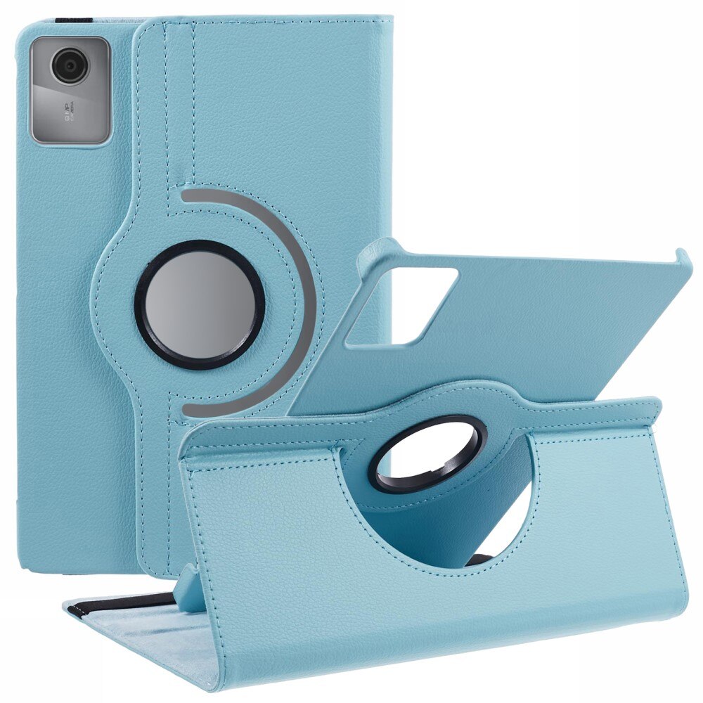 Husa protectie, XGSM, Compatibil cu Lenovo Tab M11 TB330FU 10.95", Rotire 360, Albastru