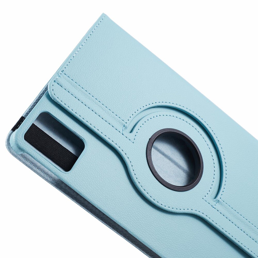 Husa protectie, XGSM, Compatibil cu Lenovo Tab M11 TB330FU 10.95", Rotire 360, Albastru