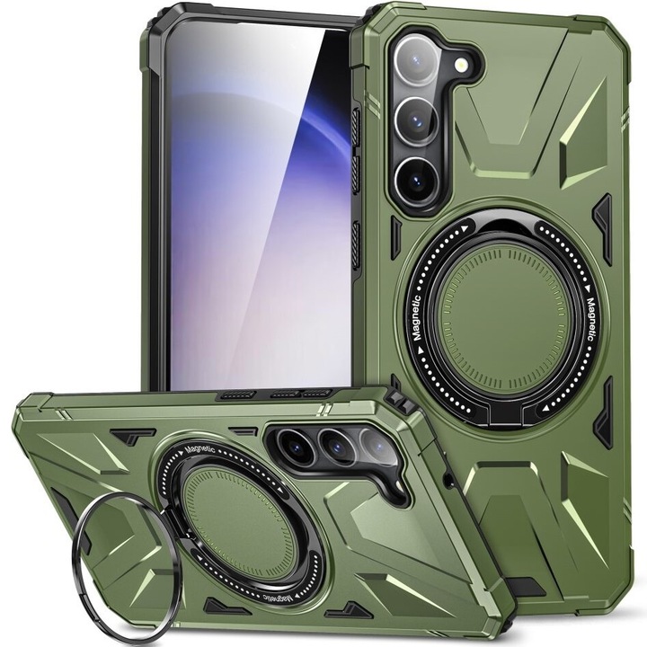 Husa protectie, XGSM, Compatibil Samsung Galaxy S24+ Plus, Verde