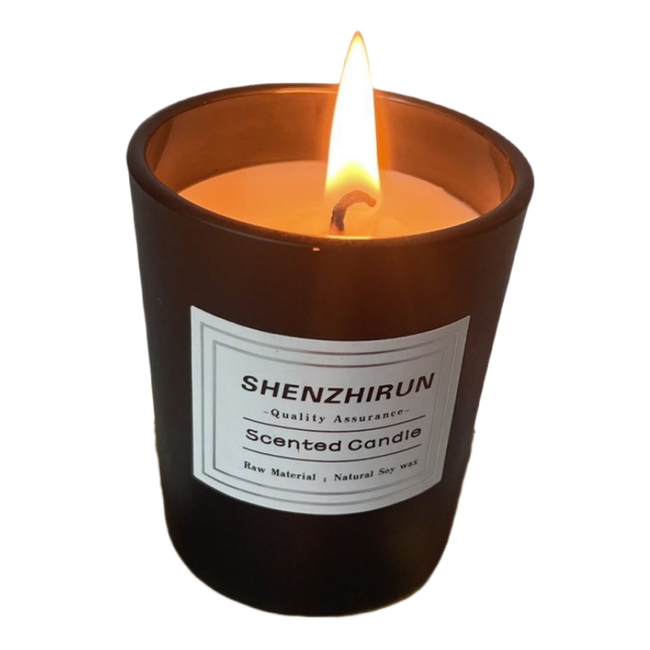 Illatos gyertya szója, kék szélcsengő, 200g, 45 óráig ég