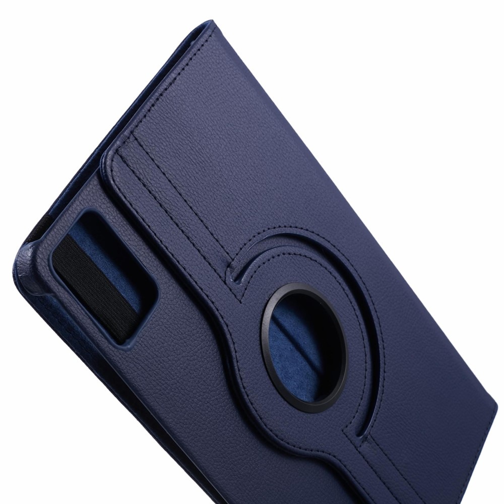 Husa protectie, XGSM, Compatibila cu Lenovo Tab M11 TB330FU 10.95", Rotatie 360, bleumarin