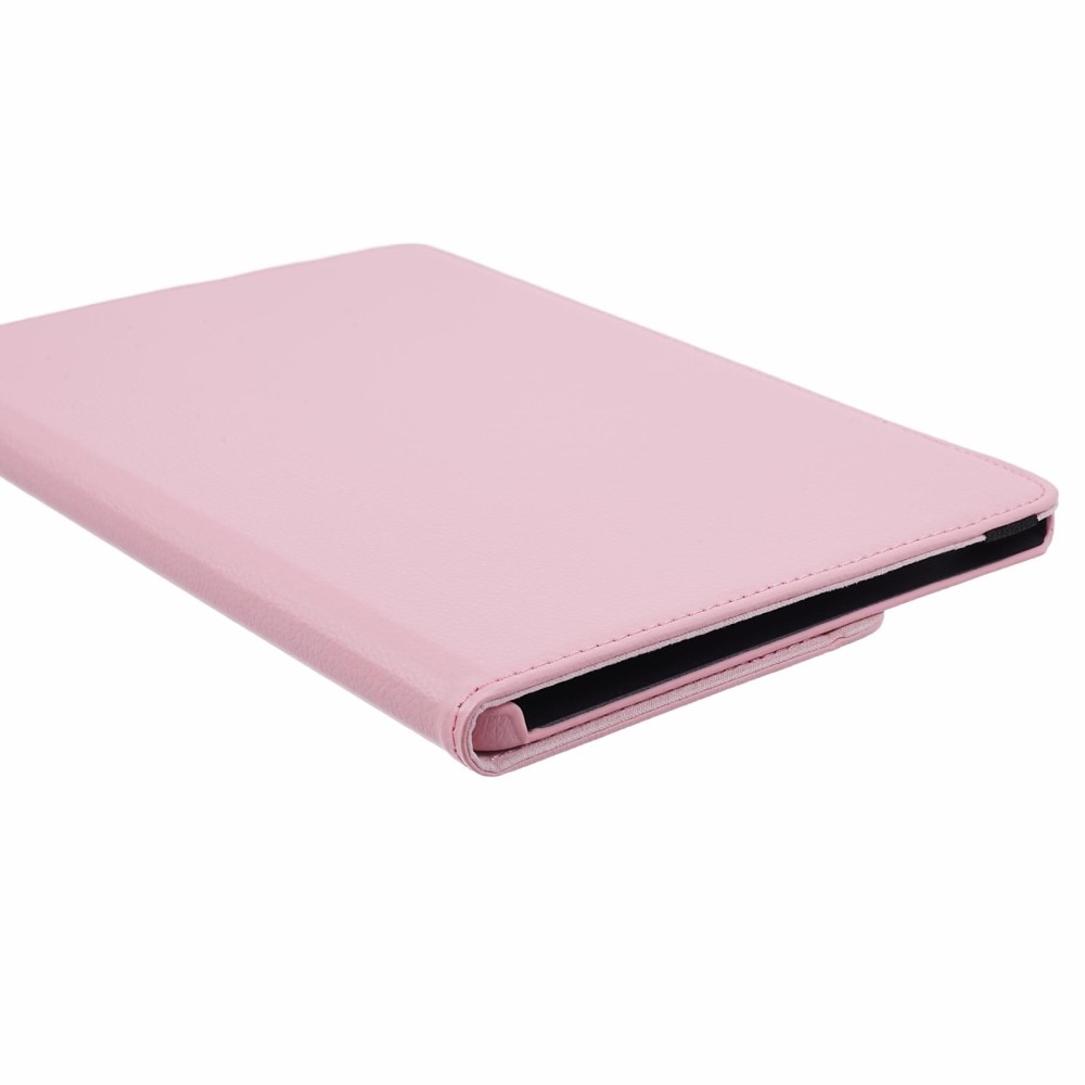 Husa tableta XGSM pentru Lenovo Tab M11 TB330FU 10.95", rotativa 360°, Piele ecologica, roz
