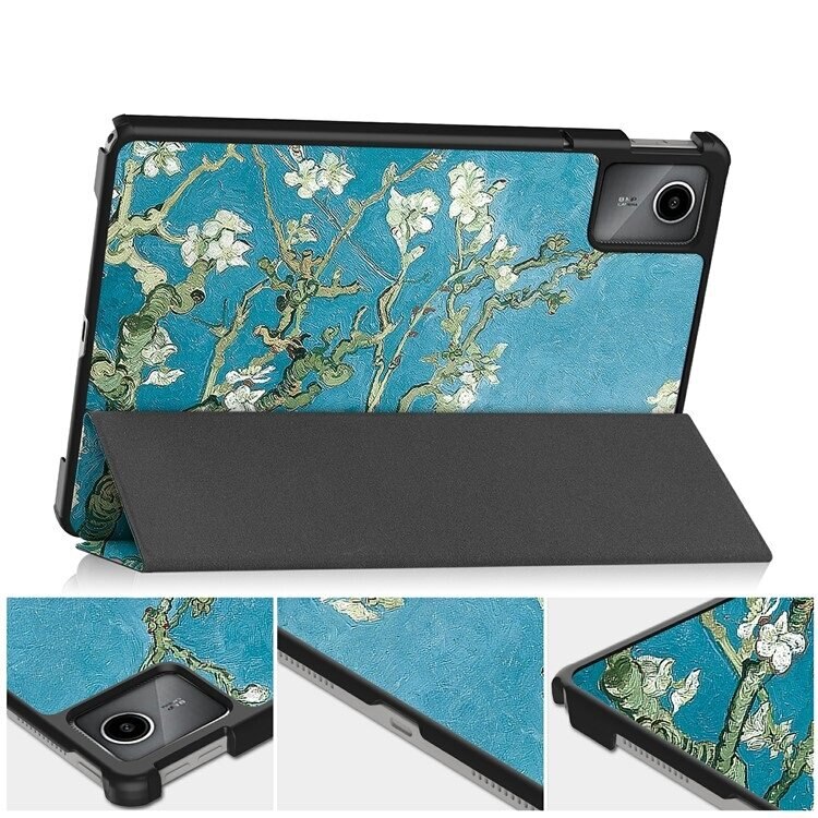 Husa tableta, XGSM, Compatibil Lenovo Tab M11 TB330FU 10.95", Piele ecologica/Plastic, Multicolor
