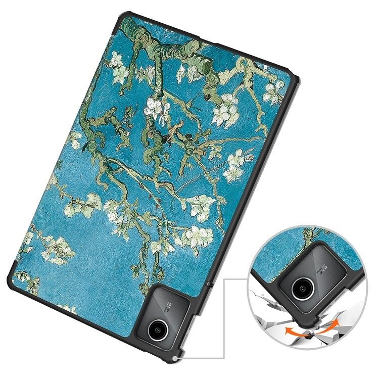 Husa tableta, XGSM, Compatibil Lenovo Tab M11 TB330FU 10.95", Piele ecologica/Plastic, Multicolor