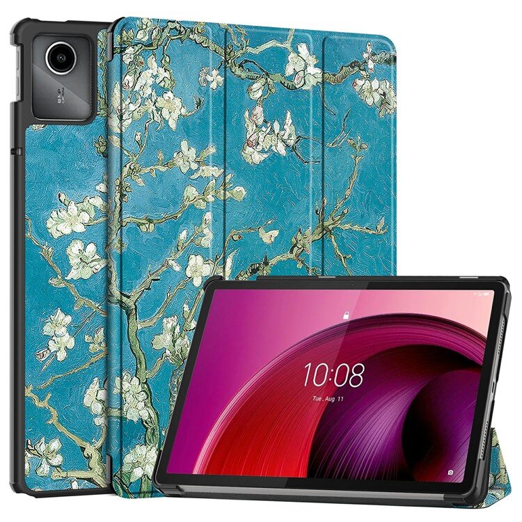 Husa tableta, XGSM, Compatibil Lenovo Tab M11 TB330FU 10.95", Piele ecologica/Plastic, Multicolor