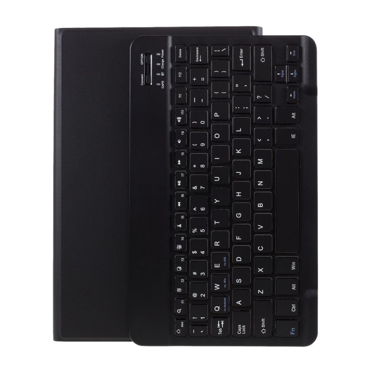 Husa cu tastatura pentru Lenovo Tab M10 Plus 10.3 TB-X606F, XGSM, Negru