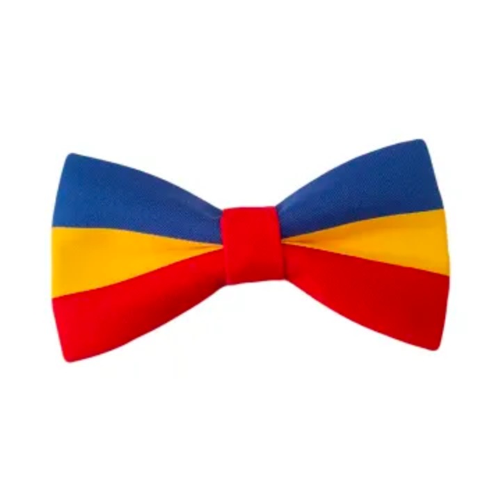 Трицветна папионка Minimat, Col08, 12x6 см