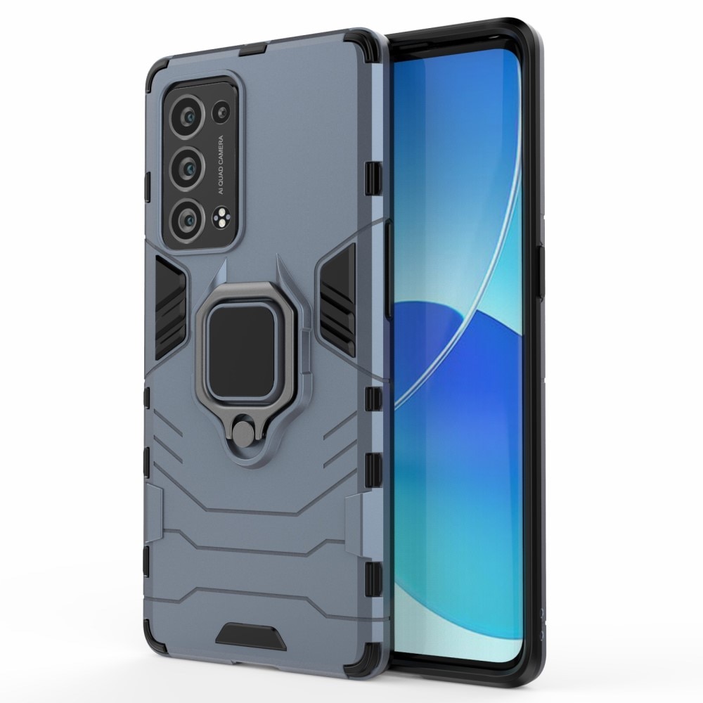 Husa pentru Oppo Reno6 Pro 5G / Pro+ 5G, Erbord, Albastru