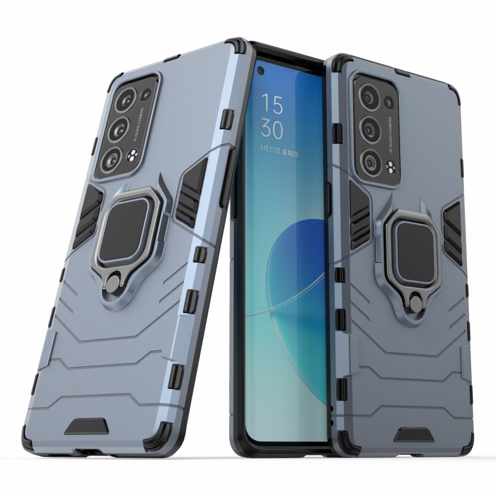 Husa pentru Oppo Reno6 Pro 5G / Pro+ 5G, Erbord, Albastru