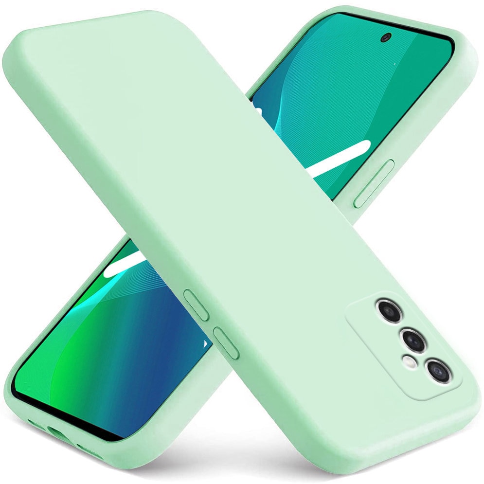 Husa pentru Samsung Galaxy M52 5G, ERBORD, Silicon, Verde