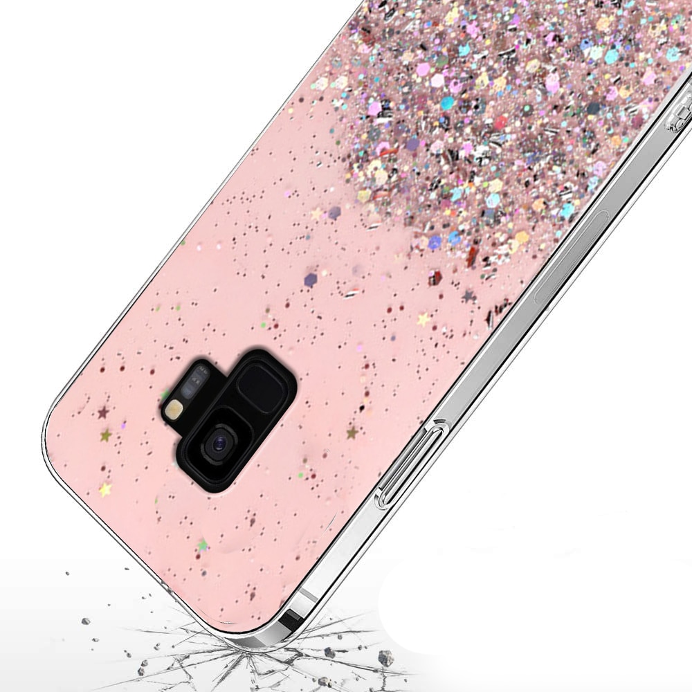 Husa telefon, ERBORD, Compatibil cu Samsung Galaxy S9, Roz