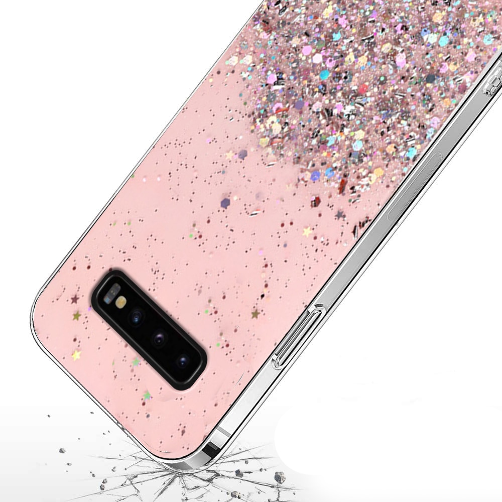 Husa telefon, ERBORD, Silicon, Compatibil cu Samsung Galaxy S10 5G, Roz, TPU