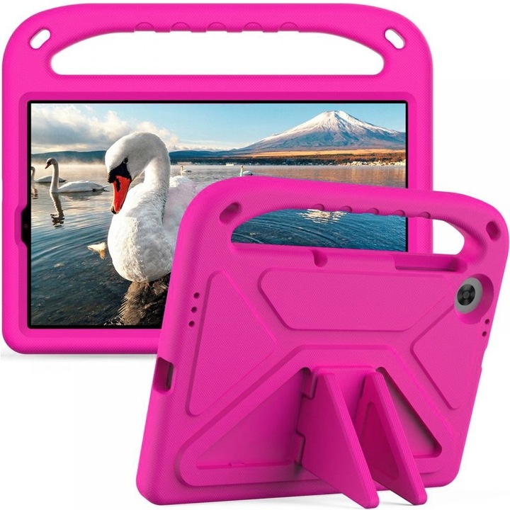 Husa tableta, ERBORD, Cauciuc, Pentru Lenovo Tab M10 X505 / X605 / Lenovo Tab P10 X705F 10.1, Roz