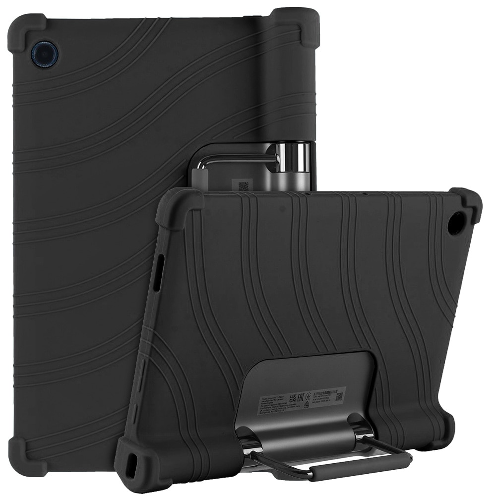 Husa tabelta, Erbord, Compatibil cu Lenovo Yoga Tab 11 2021 YT-J706 J706 F/L, Silicon, Negru