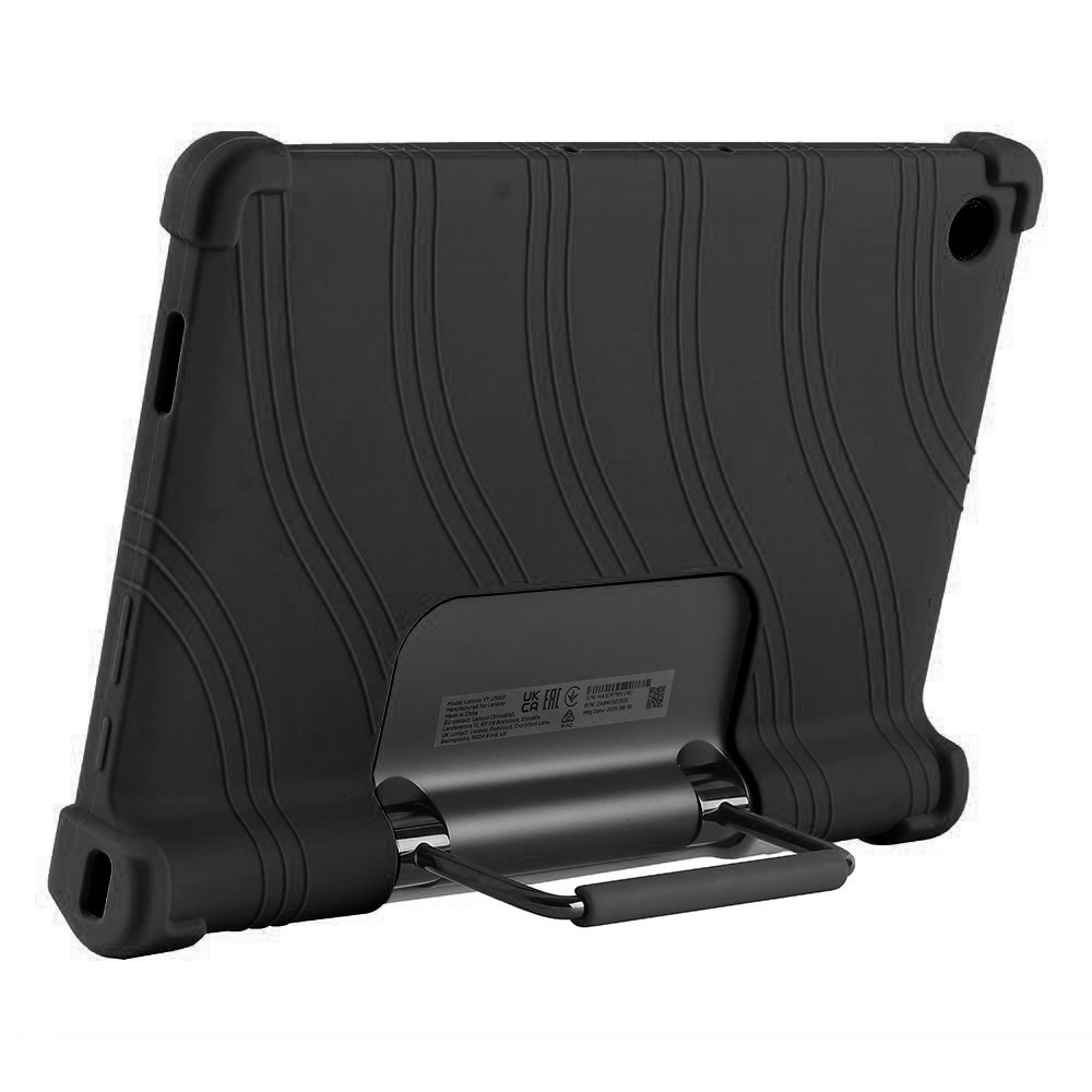 Husa tabelta, Erbord, Compatibil cu Lenovo Yoga Tab 11 2021 YT-J706 J706 F/L, Silicon, Negru
