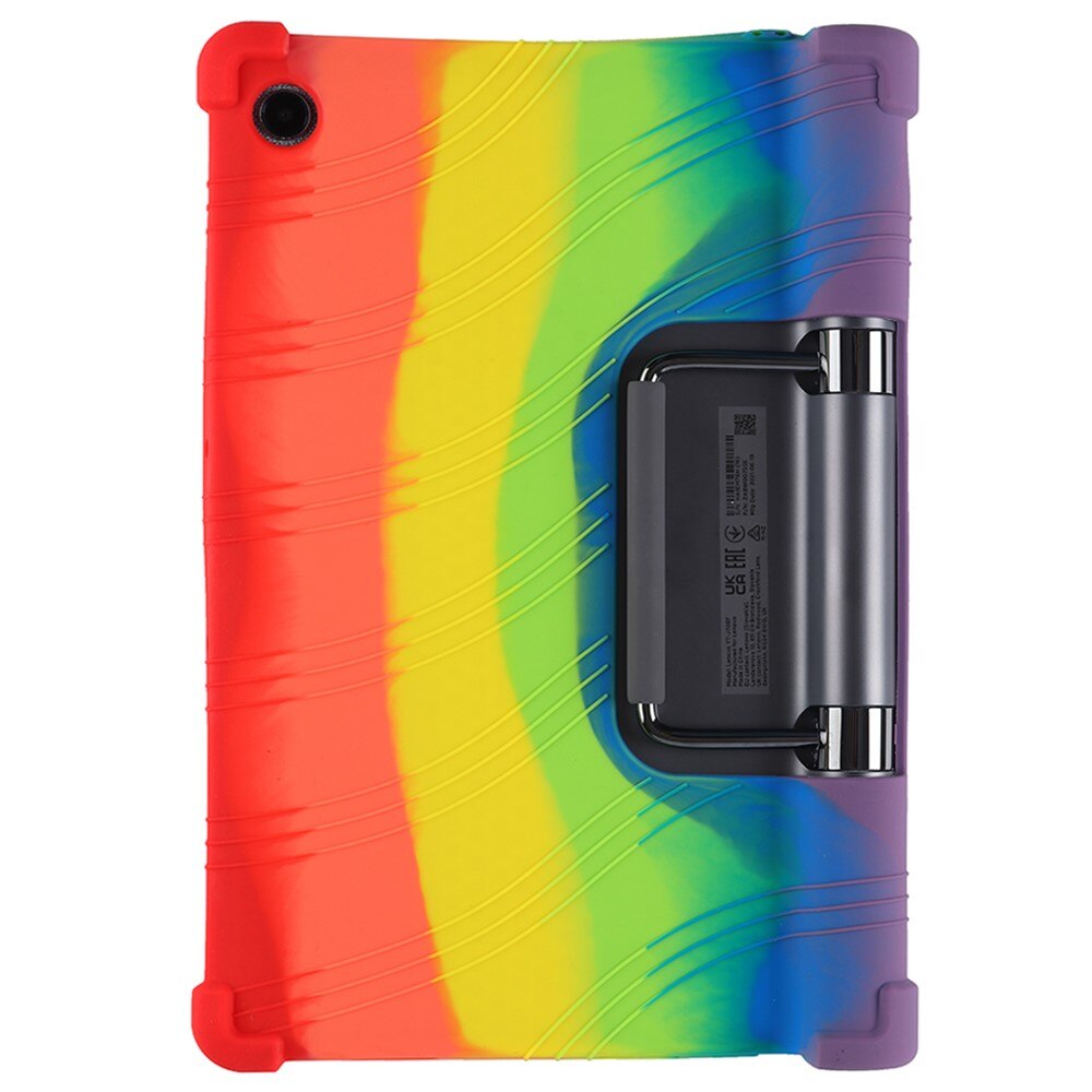 Husa tableta pentru Lenovo Yoga Tab 11, Erbord, Silicon, Cu suport, Multicolor