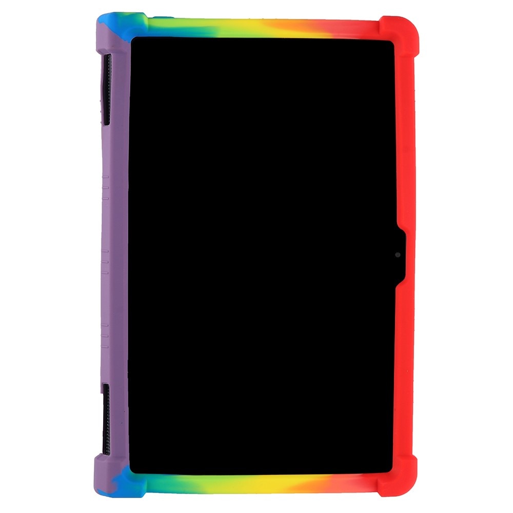 Husa tableta pentru Lenovo Yoga Tab 11, Erbord, Silicon, Cu suport, Multicolor