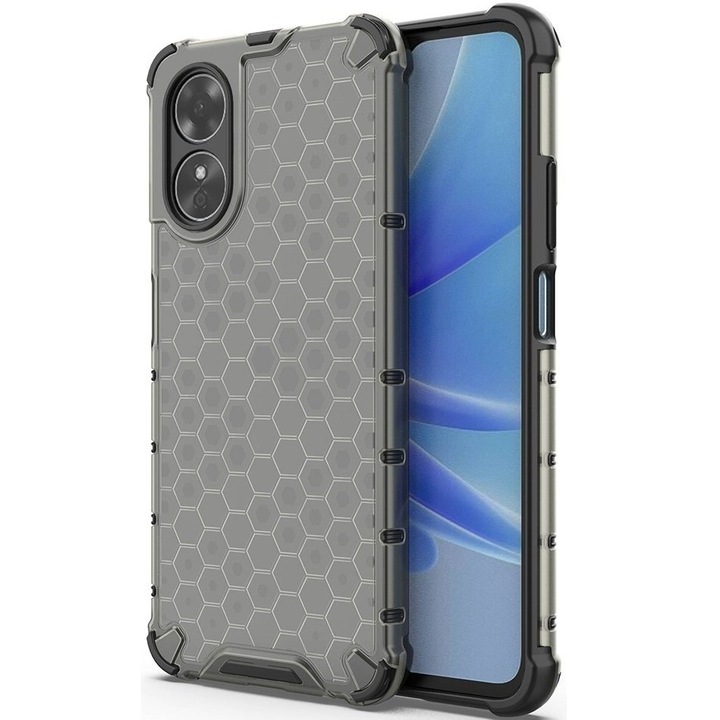 Husa pentru telefon, Xgsm, Compatibil cu Oppo A17, Negru