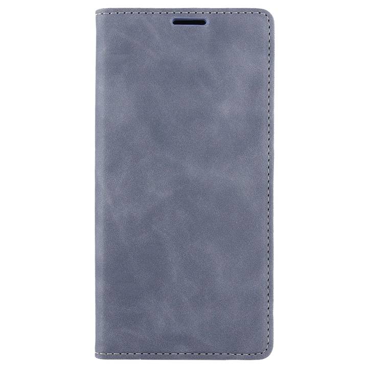 Husa pentru Samsung Galaxy A54, ERBORD, Clapa, Gri