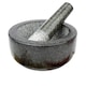 Mojar cu pistil H&S, premium, din granit, 16 cm