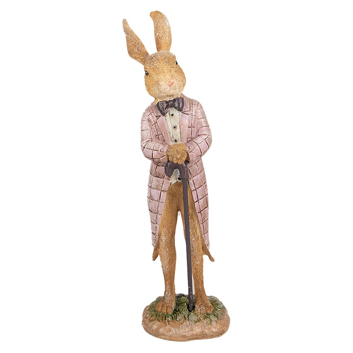 Easter Boy Bunny polirezin figura 7x6x21 cm
