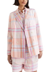 Sacou dama, Tommy Hilfiger, Bumbac, Multicolor, L - eMAG.ro