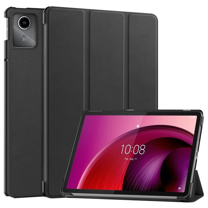 Husa compatibila cu Lenovo Tab M11 TB330FU, XGSM, 10.95", Negru, neagra
