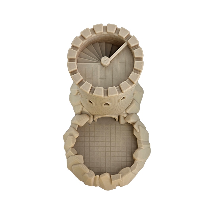 Turn de Zaruri, D&D Dice Tower, Castle Guard, Bone White