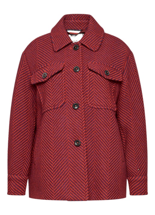 Jacheta dama, Tommy Hilfiger, Rosu, M