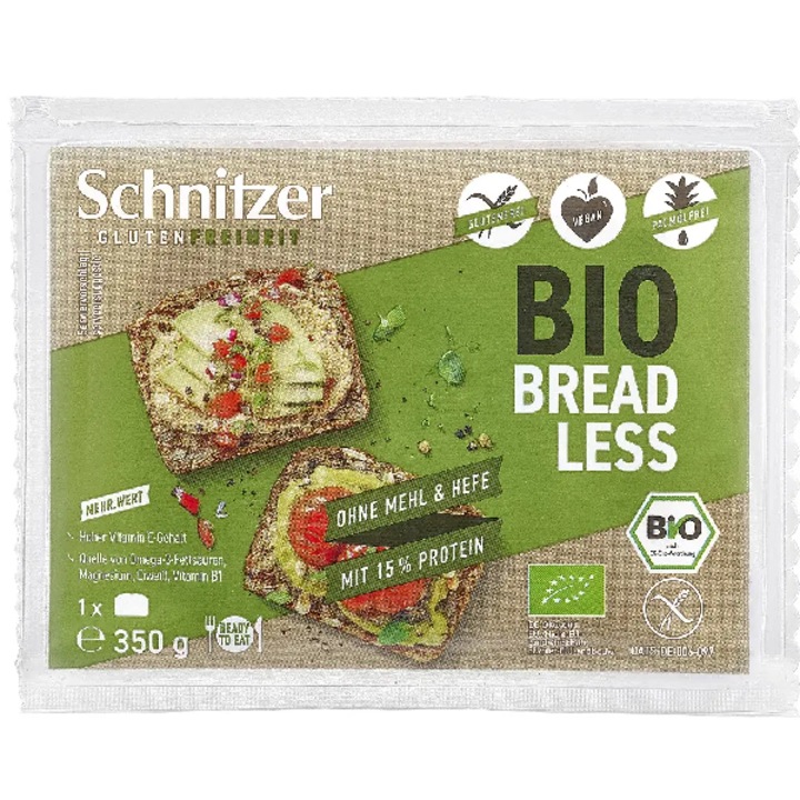 Paine bio cu seminte, fara gluten, 350g Schnitzer Glutenfree