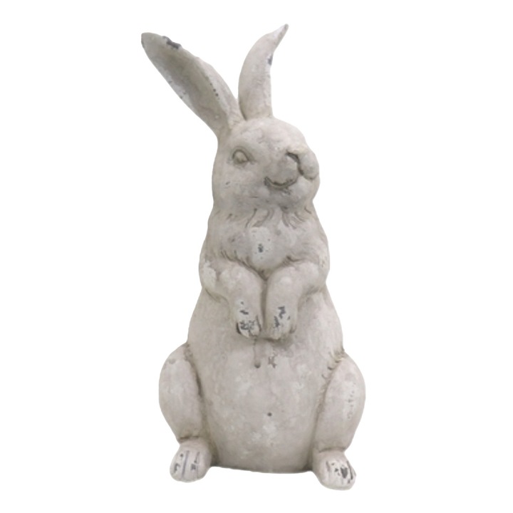 Figurina Iepuras Paste polirasina 14x11x26 cm