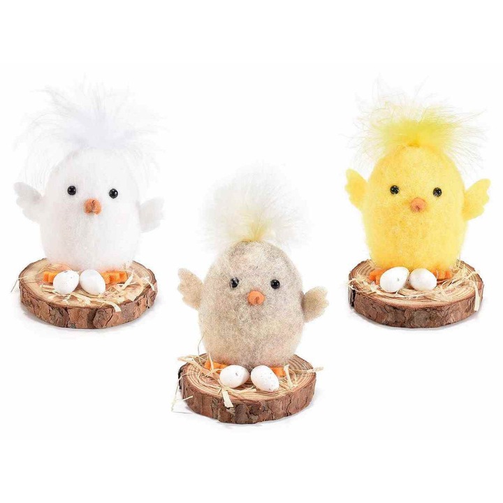 Set 3 figurine Puisori 6x8 cm