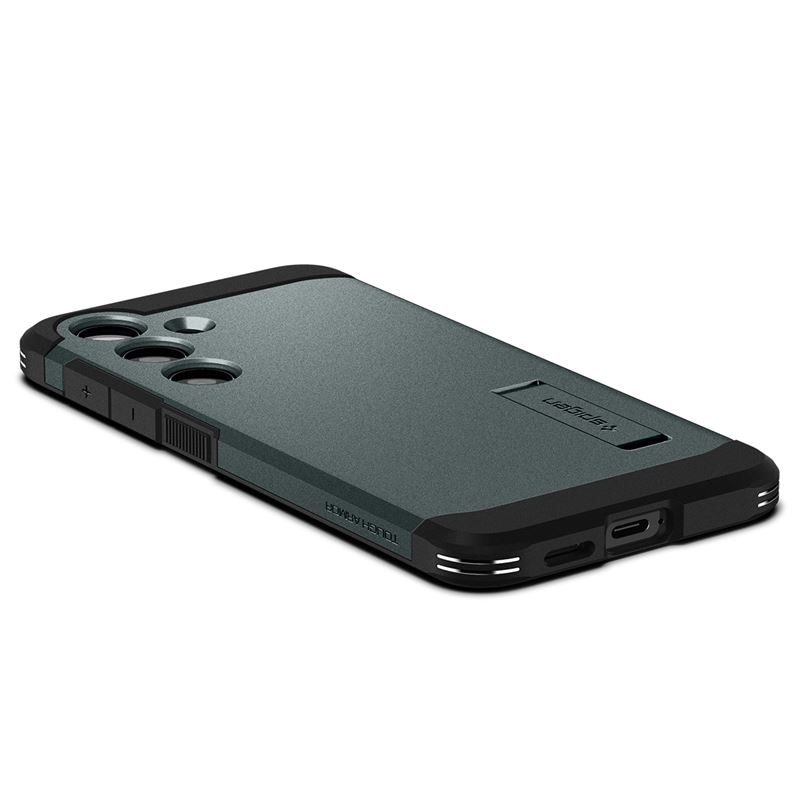 Carcasa Spigen Tough Armor compatibila cu Samsung Galaxy S24 Green