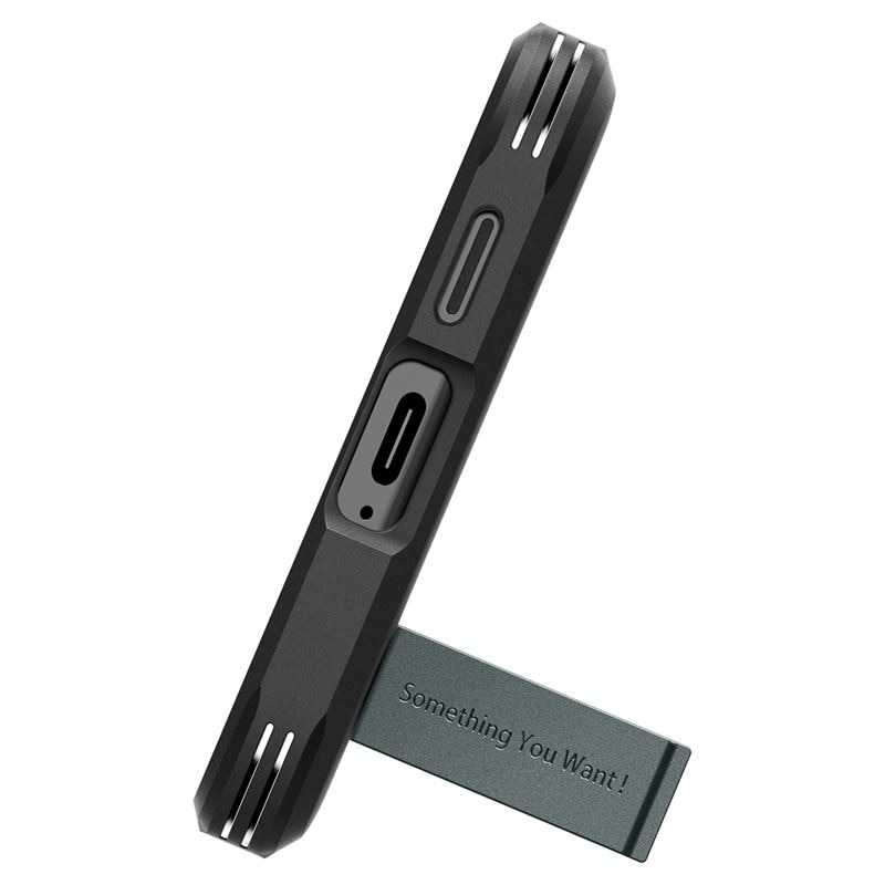 Carcasa Spigen Tough Armor compatibila cu Samsung Galaxy S24 Green