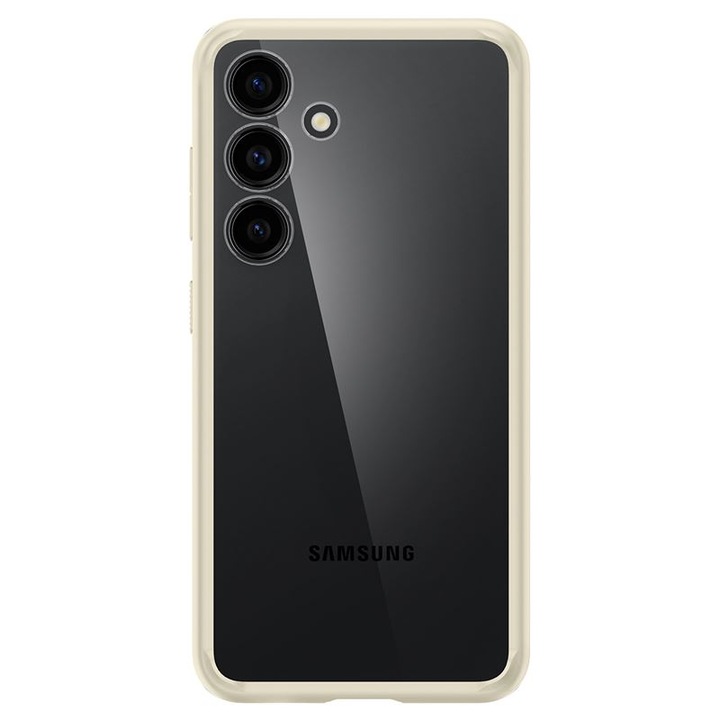Калъф Spigen Ultra Hybrid, съвместим с Samsung Galaxy S24 Beige