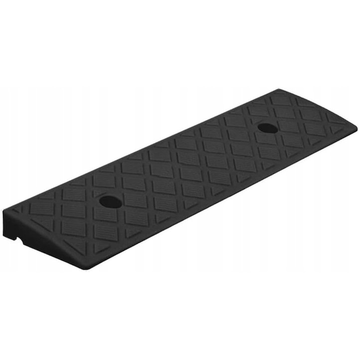 Бордюрна рампа, 30 тона, за кола, мотоциклет, инвалидна количка, количка, 50 x 13 x 3 см, черна