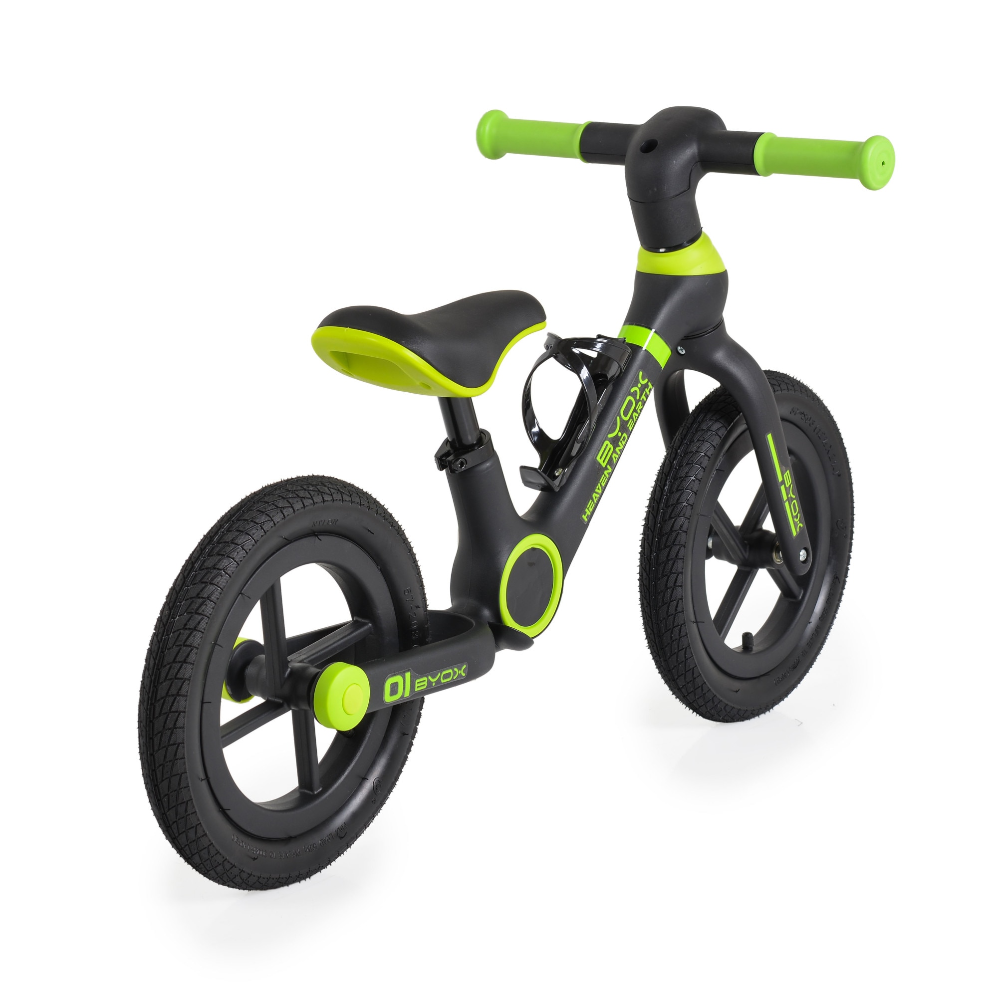 Bicicleta de echilibru Byox Orb, fara pedale, roti de cauciuc 12 inch ...