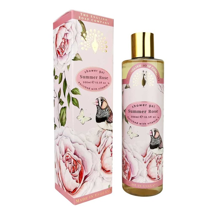 Душ гел English Soap Company, Лятна Роза, 300 мл