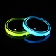 Set 2 suporturi pentru pahare cu lumina LED, Incarcare USB, 7 culori, Buton On/Off