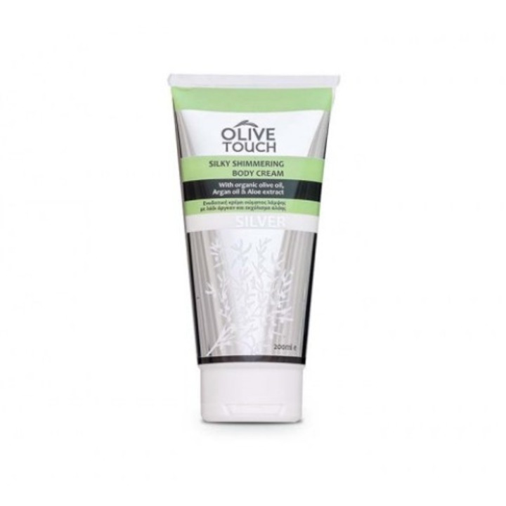 Crema de corp matasoasa si stralucitoare Olive Touch, 200 ml