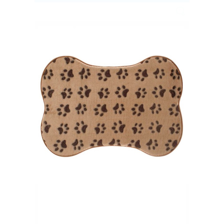 Covoras pentru Caini, Bej, Model Labute, 58x42cm
